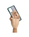 Wholesale Bizon Case Hybrid Ring Xiaomi Poco F5 smoky with a dark green frame - BIZ2098 - {ean13} - Hurt