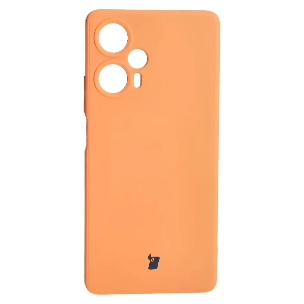 Hurtownia GSM - Bizon Case Silicone Sq Xiaomi Poco F5 portocaliu - BIZ2100 - {ean13} - Hurt