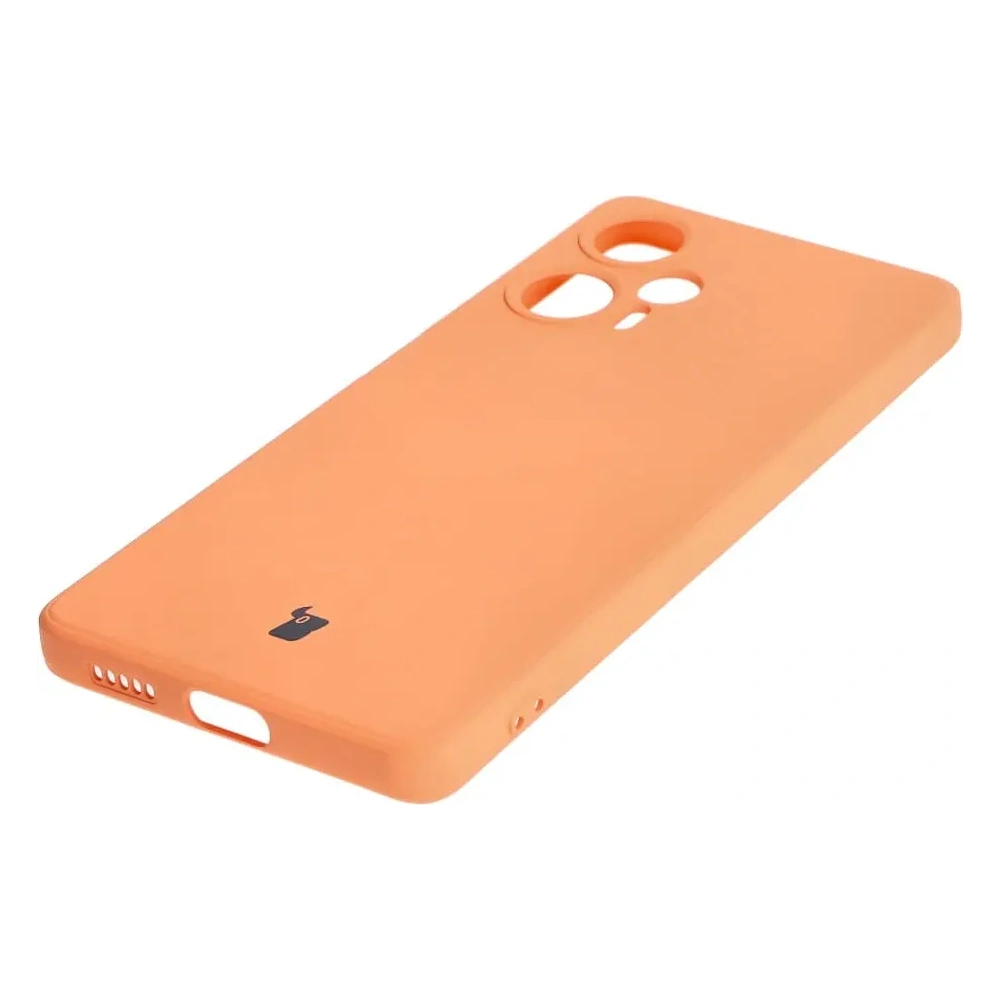 Hurtownia GSM - Bizon Case Silicone Sq Xiaomi Poco F5 portocaliu - BIZ2100 - {ean13} - Hurt