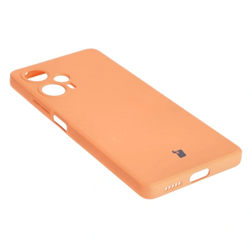 Etui Bizon Case Silicone Sq do Xiaomi Poco F5 pomarańczowe