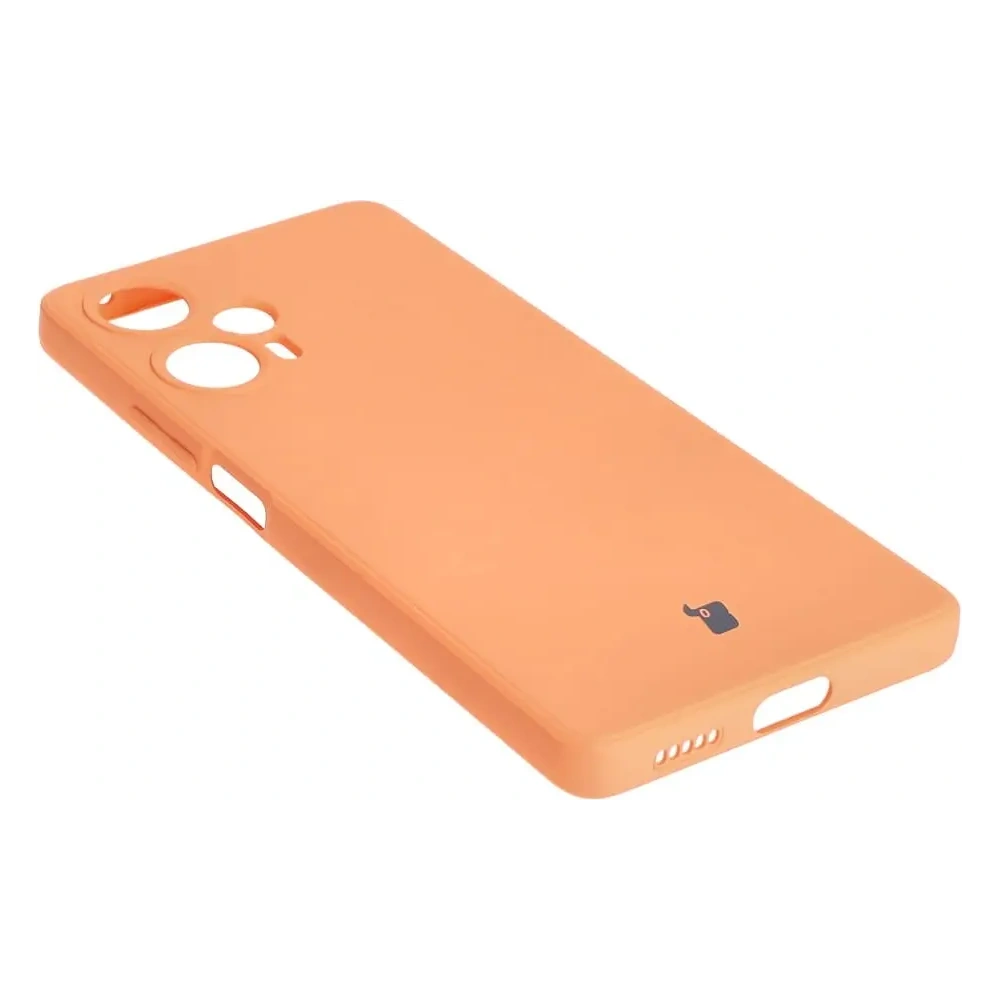 Hurtownia GSM - Bizon Case Silicone Sq Xiaomi Poco F5 portocaliu - BIZ2100 - {ean13} - Hurt