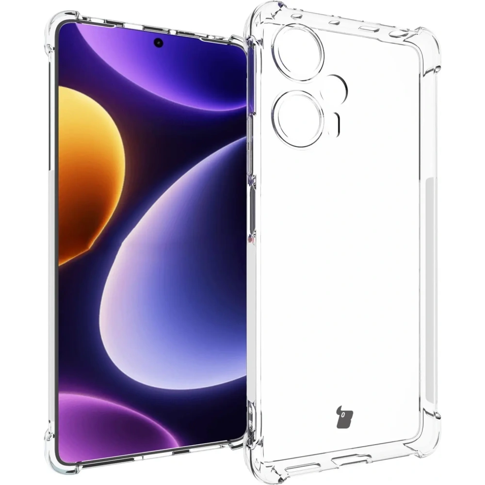Hurtownia GSM - Elastické pouzdro Bizon Case Salpa pro Xiaomi Poco F5 průhledné - BIZ2103 - {ean13} - Hurt