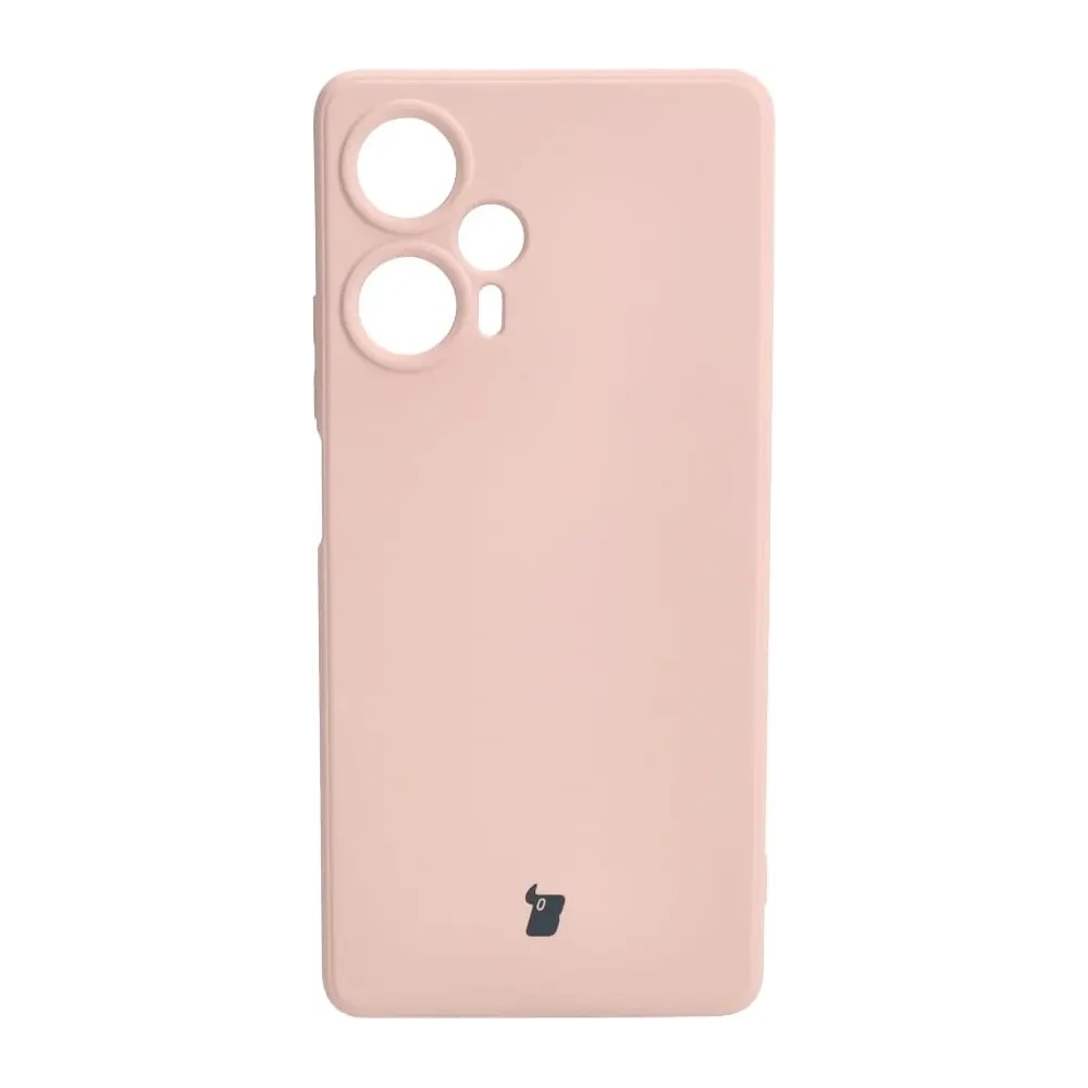 Wholesale Bizon Case Silicone Sq Xiaomi Poco F5 light pink - BIZ2105 - {ean13} - Hurt