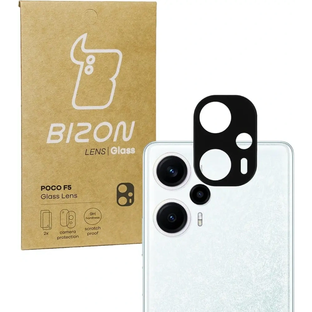 Wholesale Bizon Glass Lens Poco F5 [2 PACK] - BIZ2106 - {ean13} - Hurt