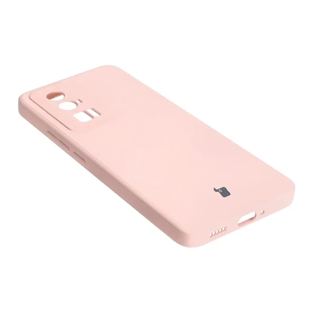 Hurtownia GSM - Etui Bizon Case Silicone Sq do Xiaomi Poco F5 Pro jasnorůžové - BIZ2108 - {ean13} - Hurt