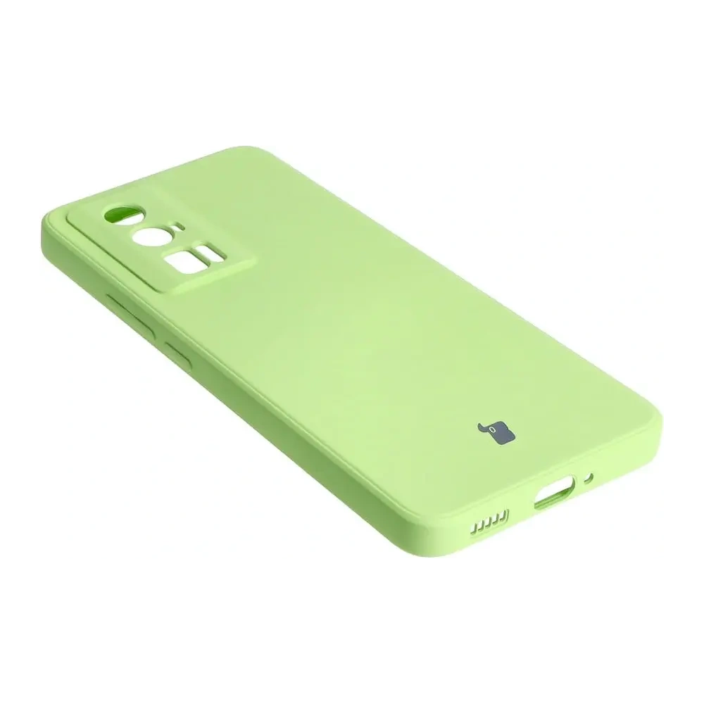 Hurtownia GSM - Etui Bizon Case Silicone Sq do Xiaomi Poco F5 Pro jasně zelené - BIZ2109 - {ean13} - Hurt