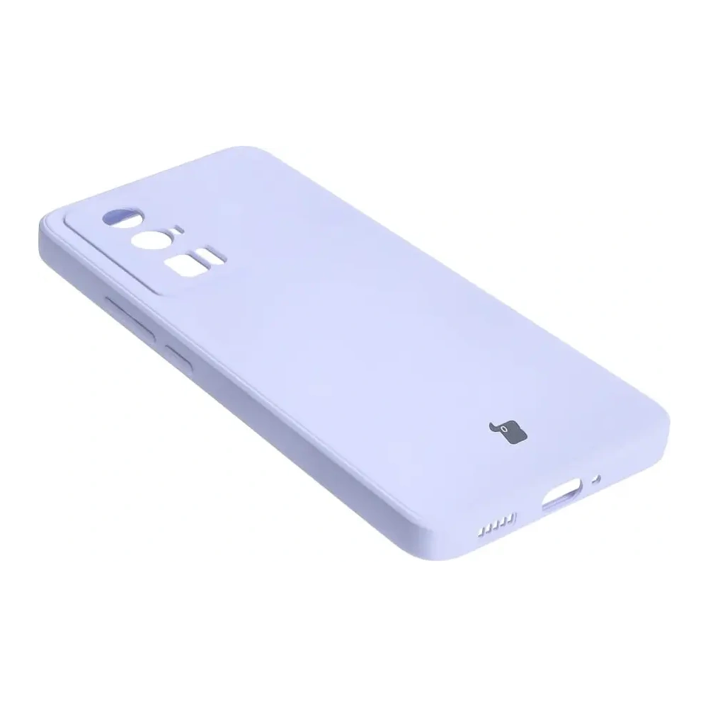 Hurtownia GSM - Etui Bizon Case Silicone Sq do Xiaomi Poco F5 Pro jasnofialové - BIZ2110 - {ean13} - Hurt