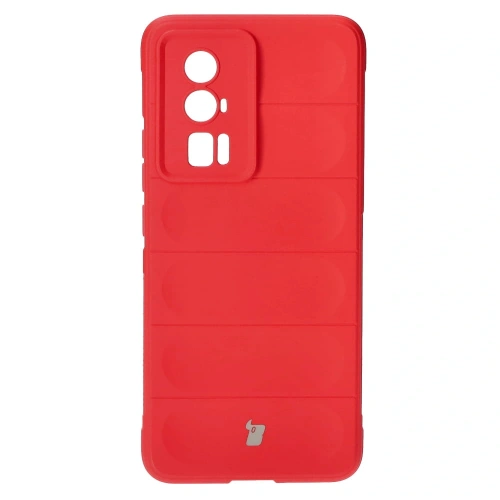 Pancerne etui Bizon Case Tur do Xiaomi Poco F5 Pro czerwone