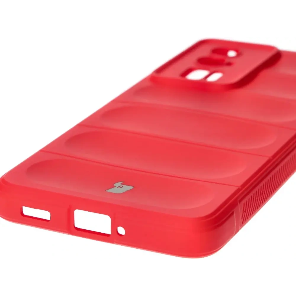 Hurtownia GSM - Pancerne etui Bizon Case Tur do Xiaomi Poco F5 Pro czerwone - BIZ2115 - {ean13} - Hurt