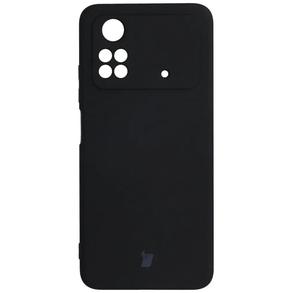 Hurtownia GSM - Etui Bizon Case Silicone do Xiaomi Poco M4 Pro 4G czarne - BIZ2120 - {ean13} - Hurt