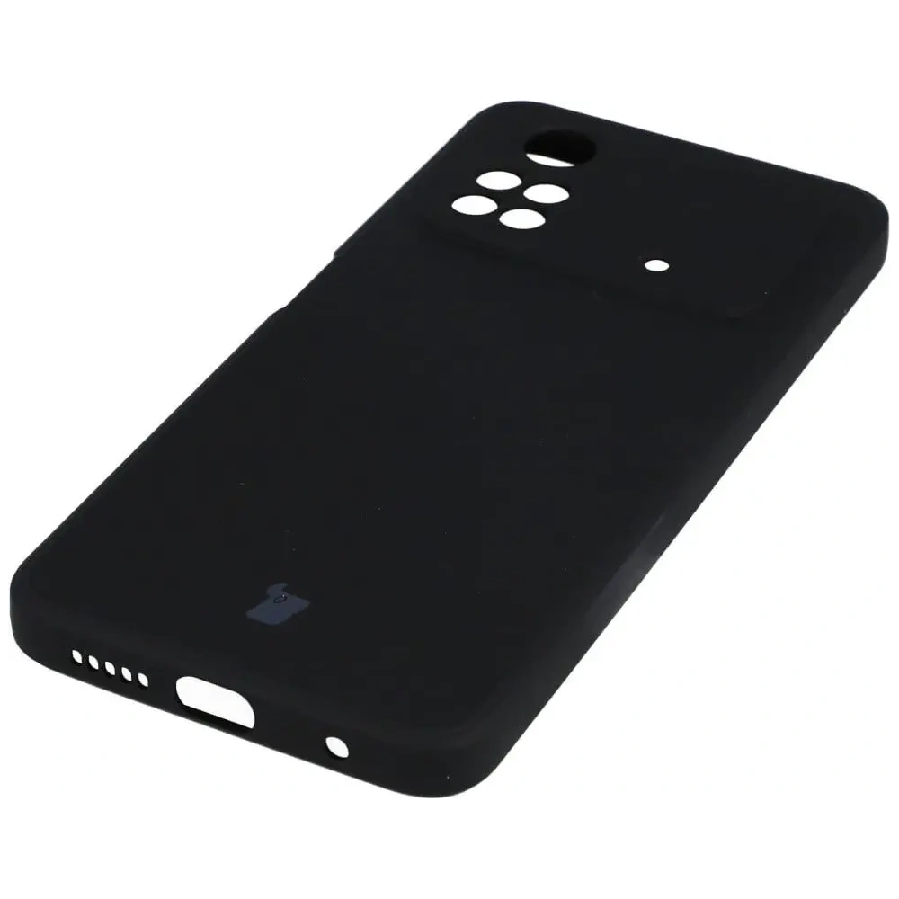 Hurtownia GSM - Etui Bizon Case Silicone do Xiaomi Poco M4 Pro 4G czarne - BIZ2120 - {ean13} - Hurt