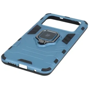 Wholesale Bizon Case Armor Ring Xiaomi Poco M4 Pro 4G blue - BIZ2121 - {ean13} - Hurt