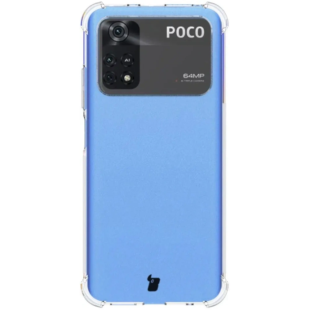 Hurtownia GSM - Bizon Case Clear Pack husă + 2x sticlă pentru ecran Xiaomi Poco M4 Pro 4G clar - BIZ2122 - {ean13} - Hurt