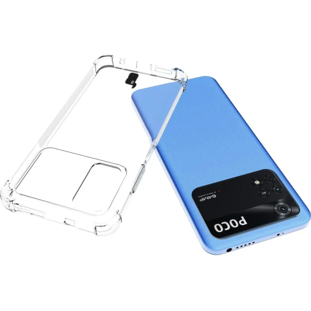 Hurtownia GSM - Bizon Case Clear Pack husă + 2x sticlă pentru ecran Xiaomi Poco M4 Pro 4G clar - BIZ2122 - {ean13} - Hurt