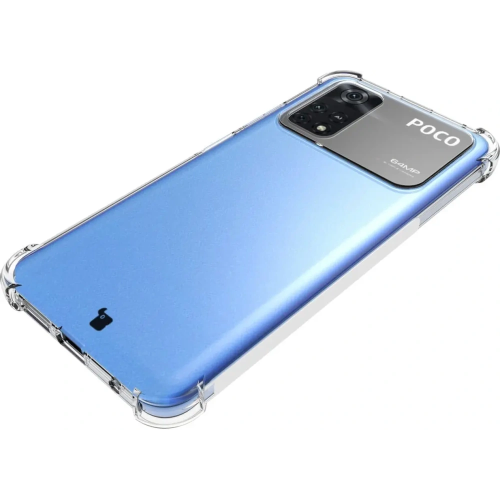 Hurtownia GSM - Bizon Case Clear Pack husă + 2x sticlă pentru ecran Xiaomi Poco M4 Pro 4G clar - BIZ2122 - {ean13} - Hurt