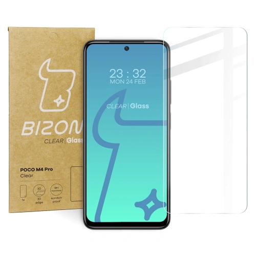 Szkło hartowane Bizon Glass Clear do Xiaomi Poco M4 Pro
