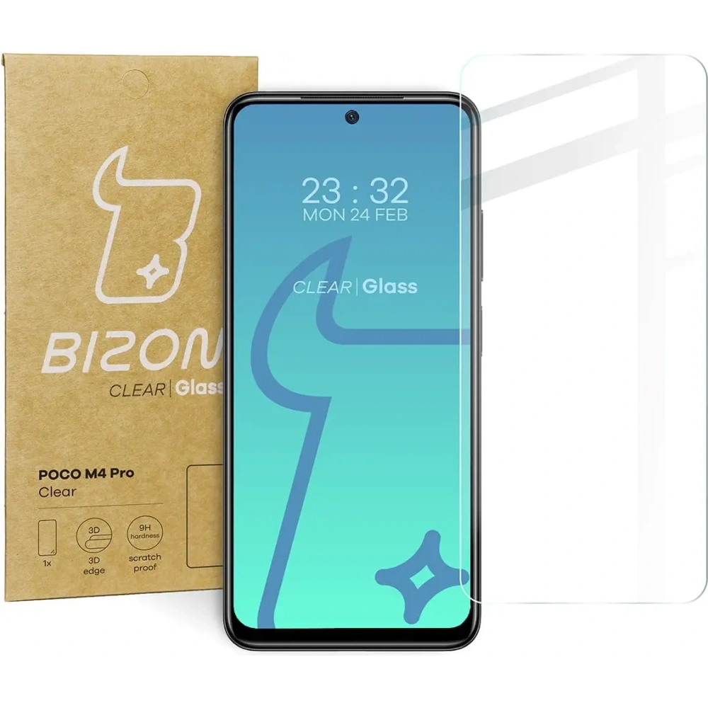 Hurtownia GSM - Szkło hartowane Bizon Glass Clear do Xiaomi Poco M4 Pro - BIZ2123 - {ean13} - Hurt