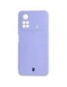 Caz de silicon Bizon Xiaomi Poco M4 Pro 4G mov deschis