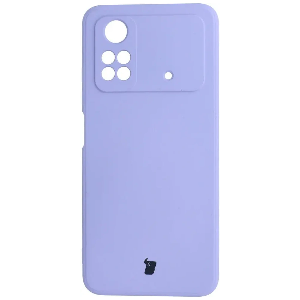 Wholesale Bizon Case Silicone Xiaomi Poco M4 Pro 4G light purple - BIZ2124 - {ean13} - Hurt