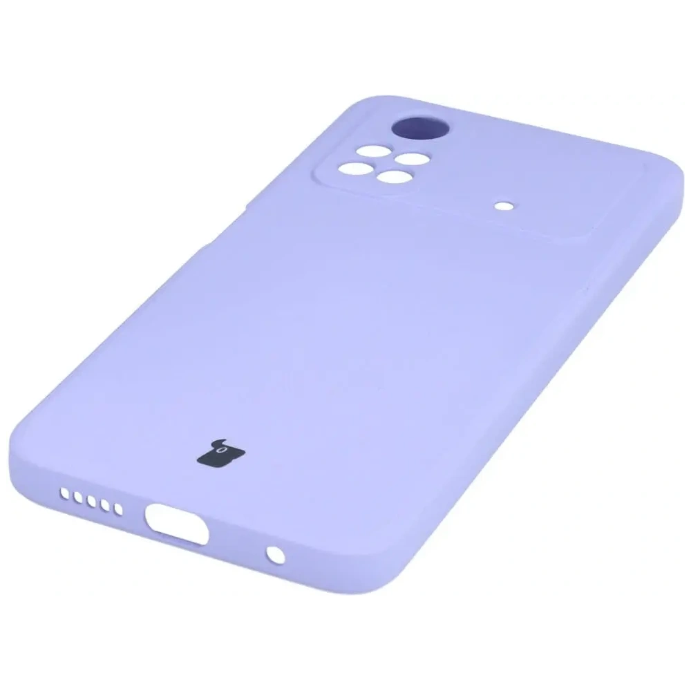 Wholesale Bizon Case Silicone Xiaomi Poco M4 Pro 4G light purple - BIZ2124 - {ean13} - Hurt
