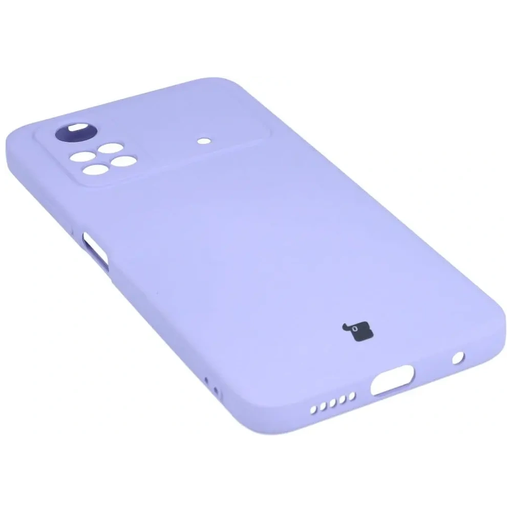 Wholesale Bizon Case Silicone Xiaomi Poco M4 Pro 4G light purple - BIZ2124 - {ean13} - Hurt