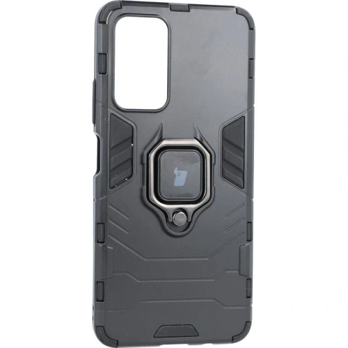 Etui Bizon Case Armor Ring do Poco M4 Pro 5G / Redmi Note 11S 5G czarne