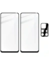 Wholesale Bizon Glass Edge tempered glass - [2 PACK] + lens protection Poco M4 Pro 5G / Redmi Note 11S 5G black - BIZ2126 - {ean13} - Hurt