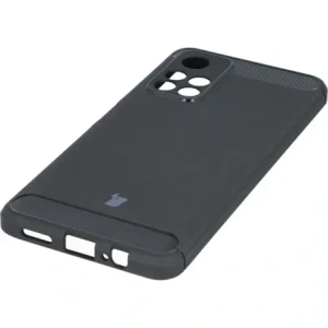Hurtownia GSM - Husă Bizon Carbon TPU Poco M4 Pro 5G / Redmi Note 11S 5G neagră - BIZ2127 - {ean13} - Hurt