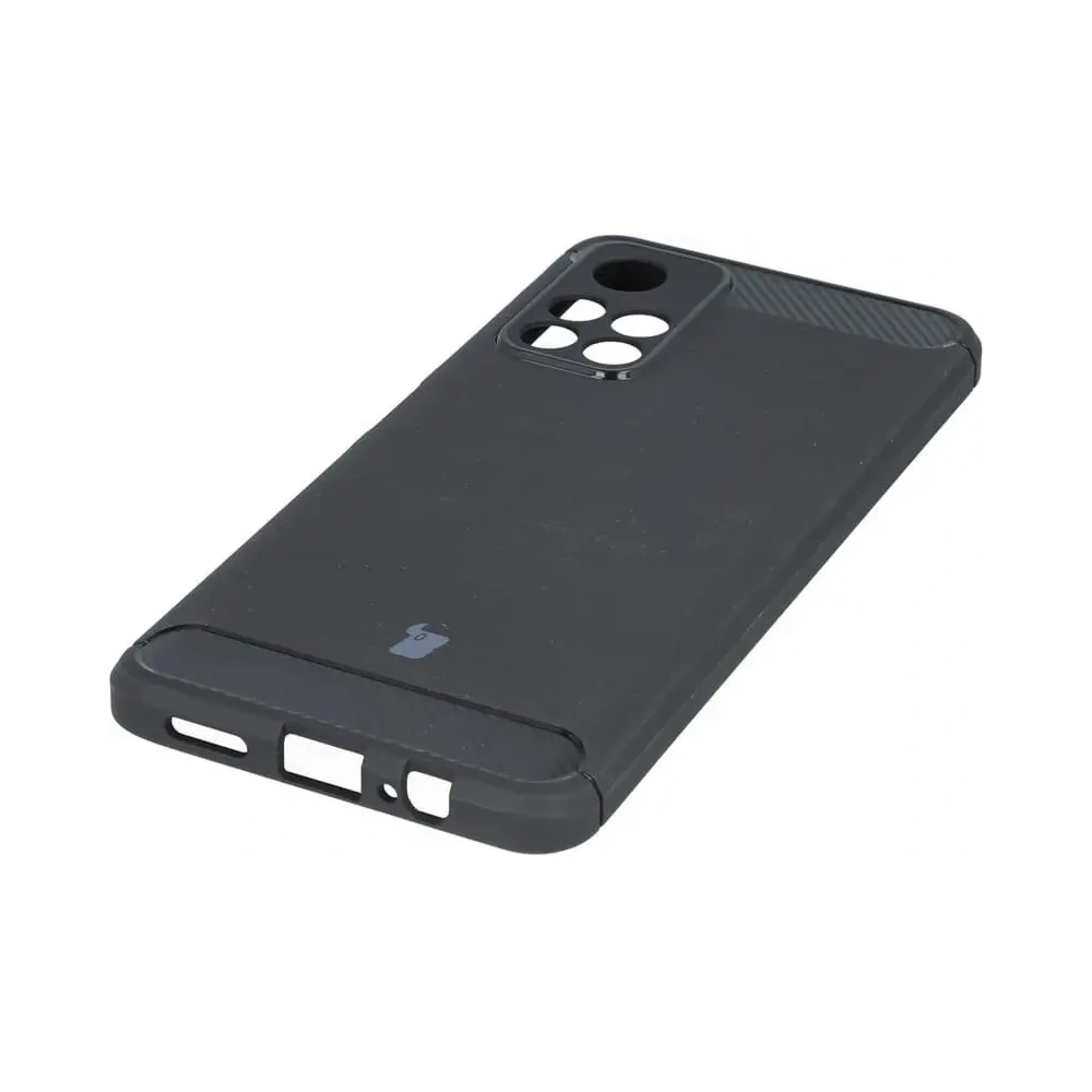 Hurtownia GSM - Etui Bizon Case Carbon TPU do Poco M4 Pro 5G / Redmi Note 11S 5G czarne - BIZ2127 - {ean13} - Hurt
