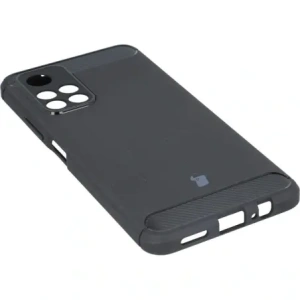 Hurtownia GSM - Husă Bizon Carbon TPU Poco M4 Pro 5G / Redmi Note 11S 5G neagră - BIZ2127 - {ean13} - Hurt