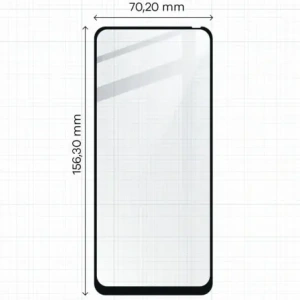 Hurtownia GSM - Ochranné sklo Bizon Glass Edge pro Poco M4 Pro 5G / Redmi Note 11S 5G černé - BIZ2128 - {ean13} - Hurt