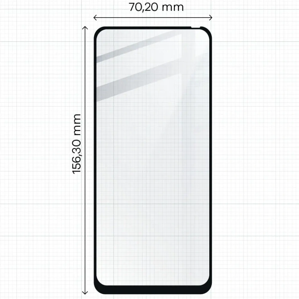Hurtownia GSM - Ochranné sklo Bizon Glass Edge pro Poco M4 Pro 5G / Redmi Note 11S 5G černé - BIZ2128 - {ean13} - Hurt