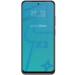 Hurtownia GSM - Bizon Glas Klar gehärtetes Glas - 3 Stück. + Linsen Glas Poco M4 Pro 5G / Redmi Note 11S 5G - BIZ2129 - {ean13} - Hurt