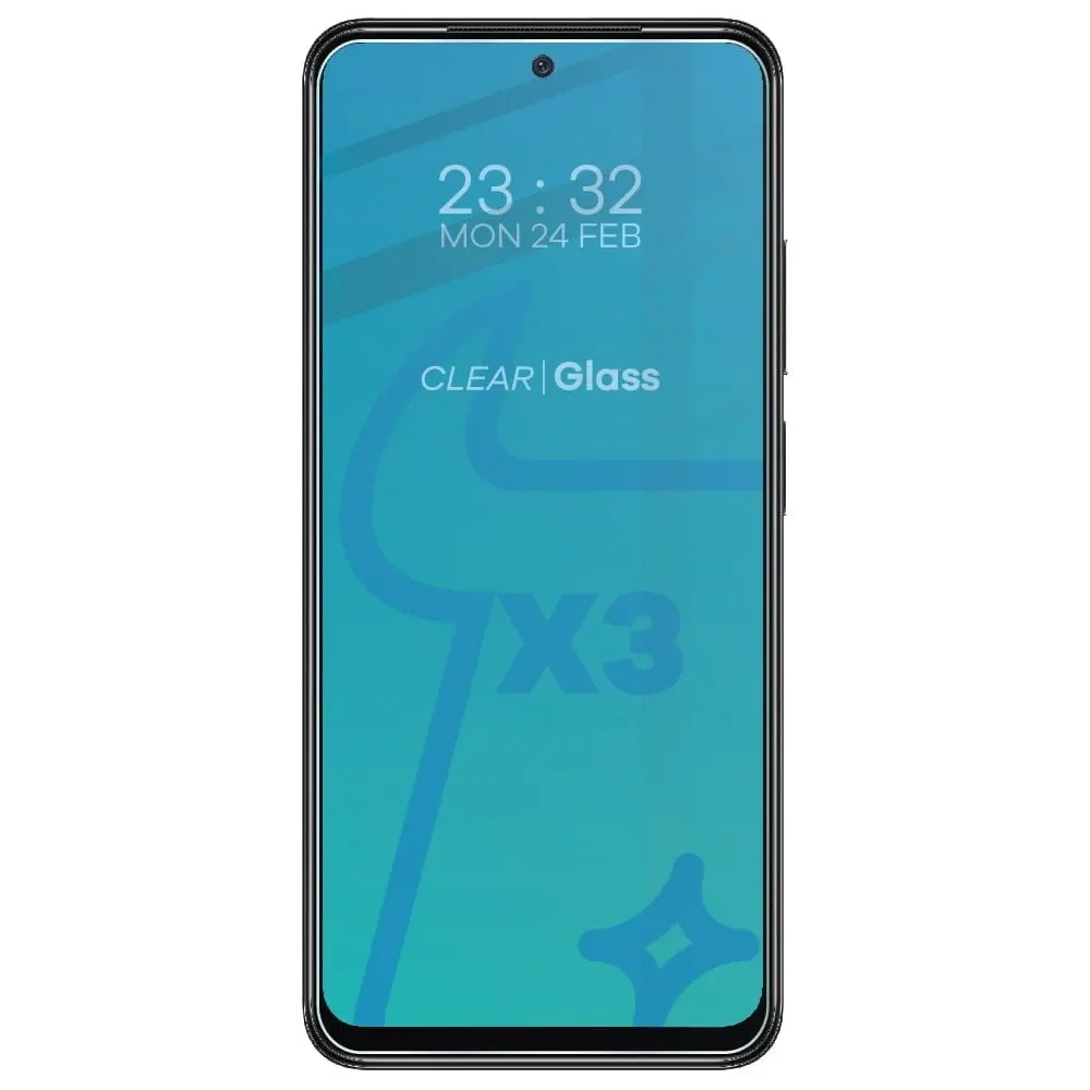 Wholesale Bizon Glass Clear tempered glass - 3 pcs. + lens glass Poco M4 Pro 5G / Redmi Note 11S 5G - BIZ2129 - {ean13} - Hurt