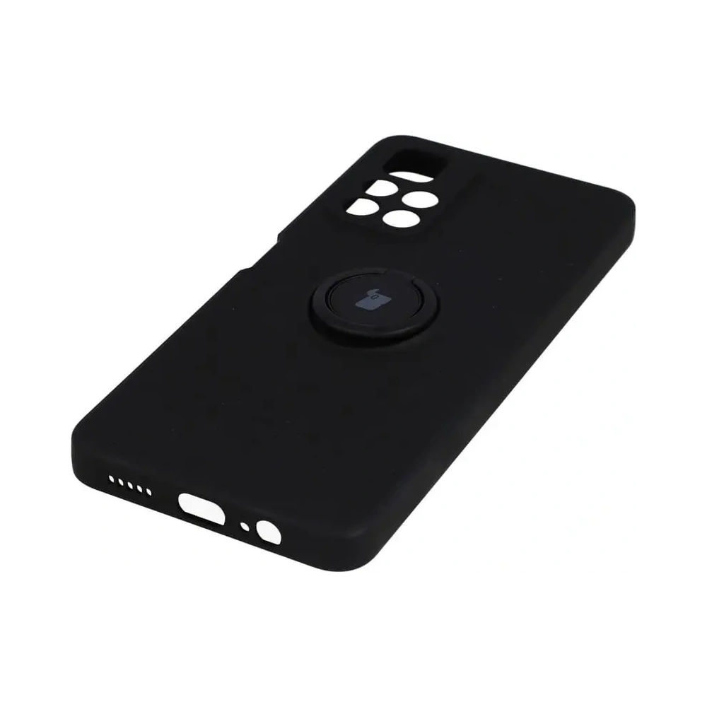 Hurtownia GSM - Bizon Case Szilikon Gyűrű Poco M4 Pro 5G / Redmi Note 11S 5G fekete - BIZ2131 - {ean13} - Hurt