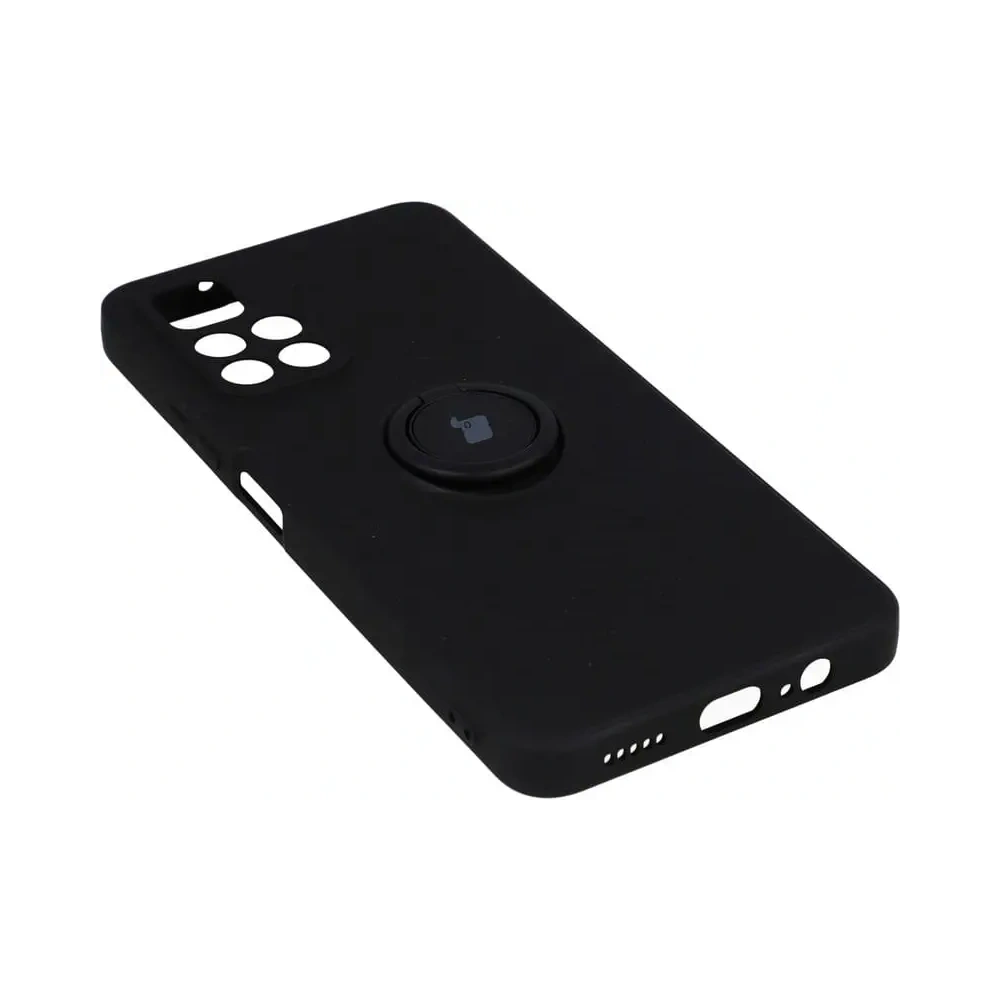Wholesale Bizon Case Silicone Ring Poco M4 Pro 5G / Redmi Note 11S 5G black - BIZ2131 - {ean13} - Hurt