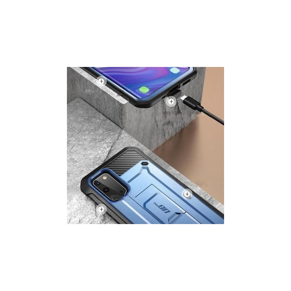Hurtownia GSM - Etui Supcase Unicorn Beetle Pro Samsung Galaxy S20 Metallic Blue - SPC102BLU - {ean13} - Hurt