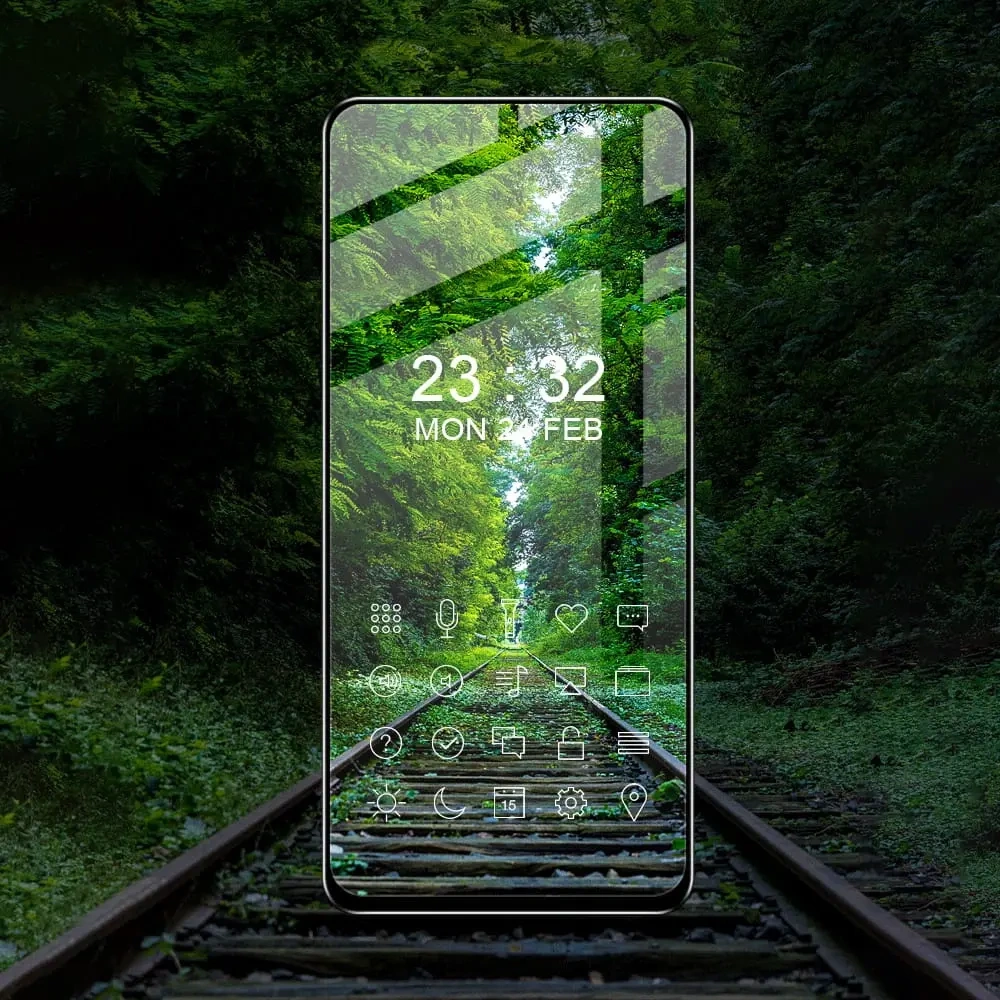 Hurtownia GSM - Tvrzené sklo Bizon Glass Edge 2 pro Poco M5s černé - BIZ2137 - {ean13} - Hurt