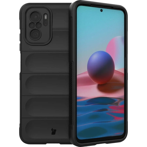 Pancerne etui Bizon Case Tur do Xiaomi Poco M5s / Xiaomi Redmi Note 10 / 10s czarne