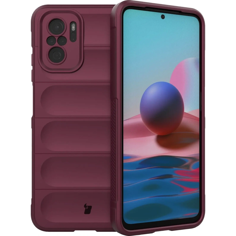 Hurtownia GSM - Bizon Case Tur Xiaomi Poco M5s / Xiaomi Redmi Note 10 / 10s sötét lila - BIZ2141 - {ean13} - Hurt