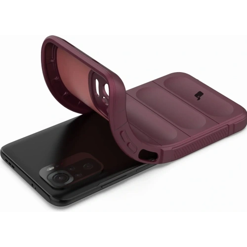 Pancerne etui Bizon Case Tur do Xiaomi Poco M5s / Xiaomi Redmi Note 10 / 10s ciemnofioletowe