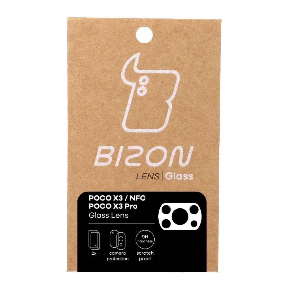 Hurtownia GSM - Sklo na aparát Bizon Glass Lens do Xiaomi Poco X3 / NFC / Pro [2 PACK] - BIZ2142 - {ean13} - Hurt