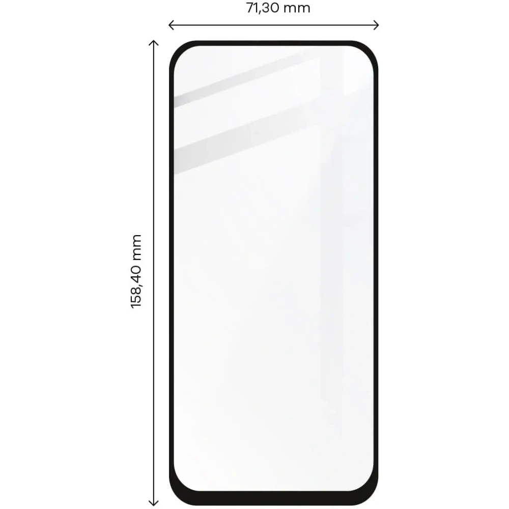 Wholesale Bizon Glass Edge tempered glass - [2 PACK] + lens protection Xiaomi Poco X3 / NFC / PRO black - BIZ2143 - {ean13} - Hurt