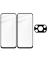 Wholesale Bizon Glass Edge tempered glass - [2 PACK] + lens protection Xiaomi Poco X3 / NFC / PRO black - BIZ2143 - {ean13} - Hurt