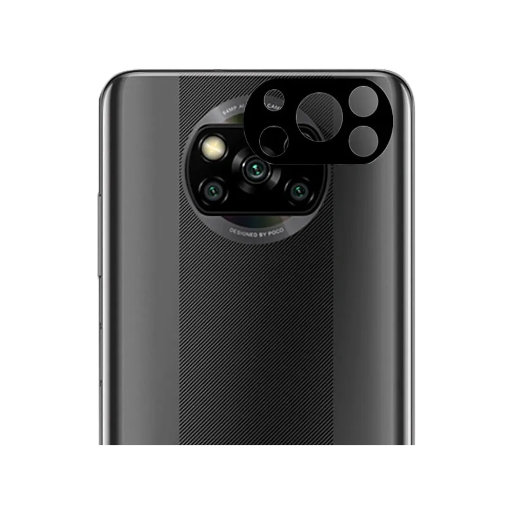 Wholesale Bizon Glass Edge tempered glass - [2 PACK] + lens protection Xiaomi Poco X3 / NFC / PRO black - BIZ2143 - {ean13} - Hurt