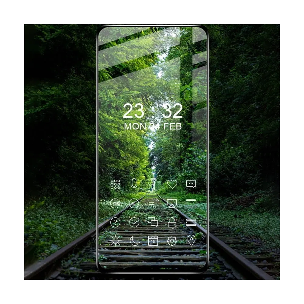 Wholesale Bizon Glass Edge tempered glass - [2 PACK] + lens protection Xiaomi Poco X3 / NFC / PRO black - BIZ2143 - {ean13} - Hurt