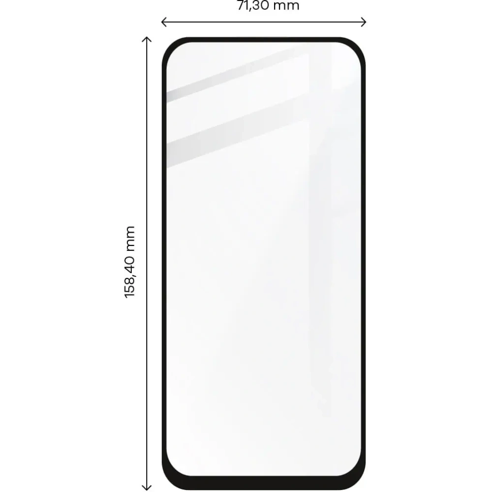Hurtownia GSM - Szkło hartowane Bizon Glass Edge do Xiaomi Poco X3 / NFC / PRO czarne - BIZ2144 - {ean13} - Hurt