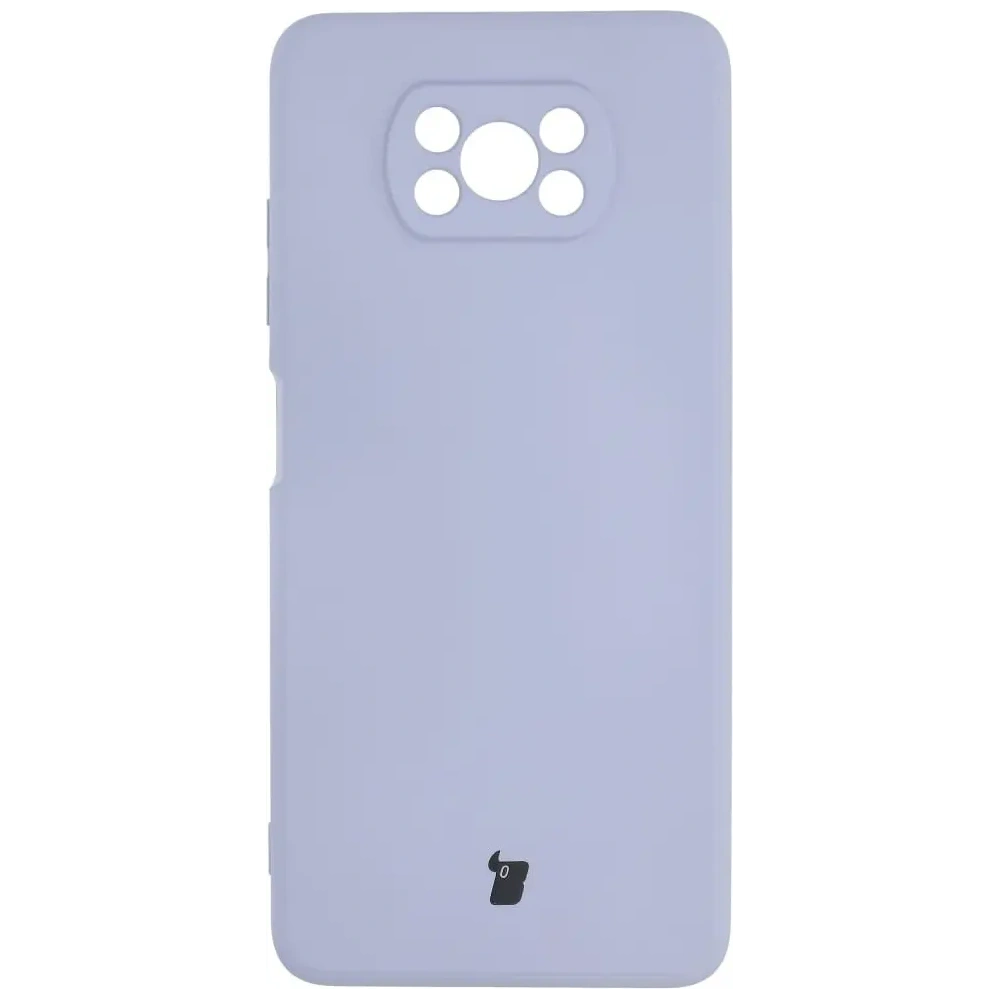 Hurtownia GSM - Etui Bizon Case Silicone do Xiaomi Poco X3 / NFC / Pro jasnofioletowe - BIZ2146 - {ean13} - Hurt