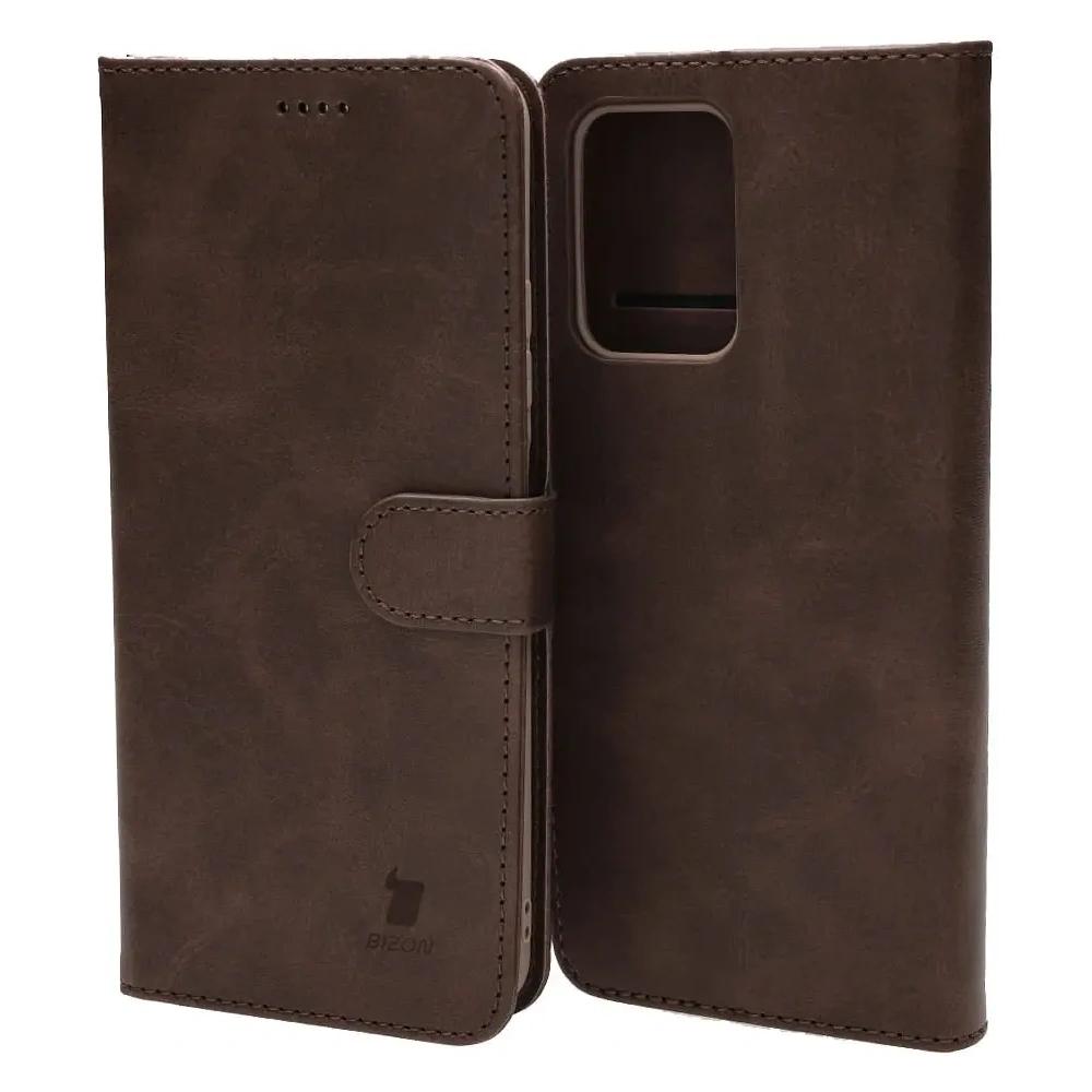 Hurtownia GSM - Bizon Case Wallet Xiaomi Poco X4 GT dunkelbraun - BIZ2148 - {ean13} - Hurt