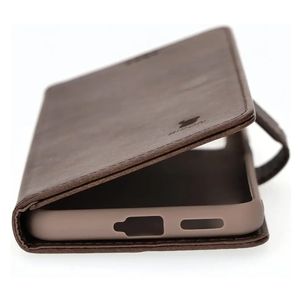 Hurtownia GSM - Bizon Case Wallet Xiaomi Poco X4 GT dunkelbraun - BIZ2148 - {ean13} - Hurt